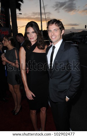 James Marsden and Lisa Linde at the \