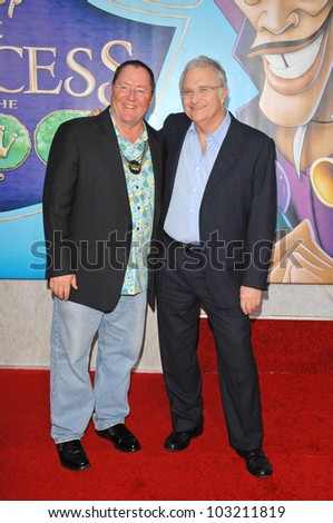 John Lasseter and Randy Newman at the \