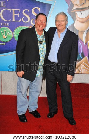John Lasseter and Randy Newman at the 