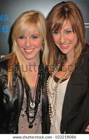 Savvy and Mandy from Radio Disney at the Samsung Behold ll Premiere Launch Party, Blvd. 3, Hollywood, CA. 11-18-09