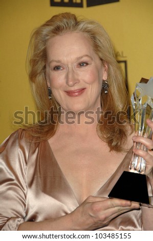 Meryl Streep at the 15th Annual Critic\'s Choice Awards, Hollywood Palladium, Hollywood, CA. 01-15-10