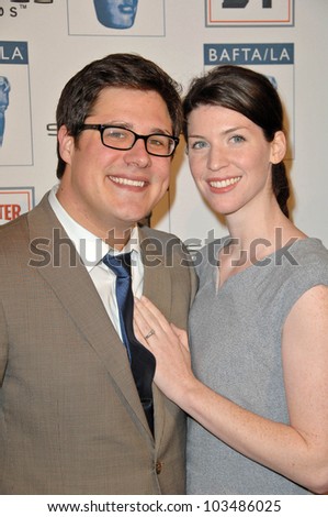 Richard Sommer and Virginia Donohoe  at BAFTA/LA\'s 16th Annual Awards Season Tea Party, Beverly Hills Hotel, Beverly Hills, CA. 01-16-10