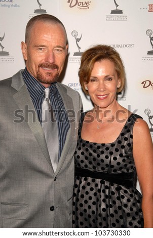 Bryan Cranston and Robin Dearden at the Academy of Television Arts and Sciences Prime Time Emmy Nominees Party. Wolfgang Puck Pacific Design Center, West Hollywood, CA. 09-17-09