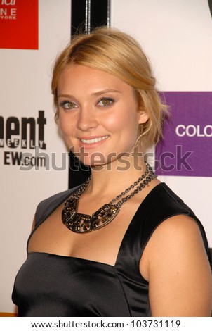 Spencer Grammer at the Entertainment Weekly And Women In Film Pre-Emmy Party. Sunset Marquis Hotel, West Hollywood, CA. 09-17-09