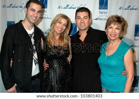 Bill Bakho and family at the Fenix Cosmetics 10 year Anniversary, Skybar, West Hollywood, CA. 09-22-09