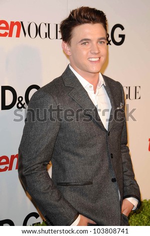 Jesse McCartney at the 7th Annual Teen Vogue Young Hollywood Party. Milk Studio, Hollywood, CA. 09-25-09