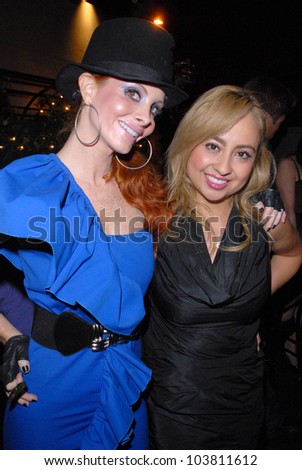 Phoebe Price and Friend at the Celebrity Birthday Party For Phoebe Price. Coco Deville, West Hollywood, CA. 09-29-09