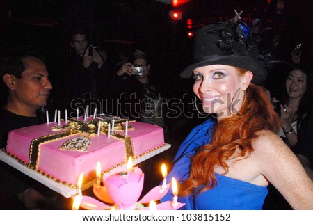 Phoebe Price at the Celebrity Birthday Party For Phoebe Price. Coco Deville, West Hollywood, CA. 09-29-09