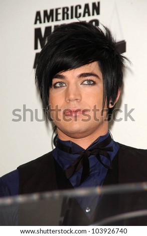 Adam Lambert at the 2009 American Music Awards Nomination Announcements. Beverly Hills Hotel, Beverly Hills, CA. 10-13-09