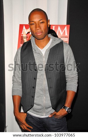 Robbie Jones  at the Maxim Cover party featuring Tricia Helfer and Grace Park, MI6, West Hollywood, CA.  10-20-09