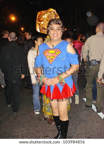 Halloween Party-goers  at the 2009 West Hollywood Halloween Carnival, Various Locations, West Hollywood, CA. 10-31-09