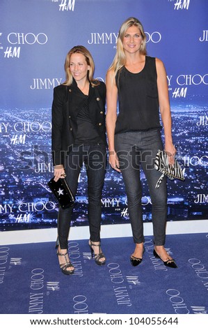 Sheryl Crow and Gabielle Reece at the Jimmy Choo For H&M Collection, Private Location, Los Angeles, CA. 11-02-09