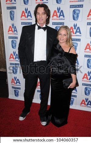 Rick Springfield And Wife Barbara At The 18th Annual Bafta/La Britannia