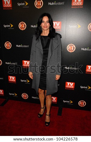 Courteney Cox at the TV GUIDE Magazine's Hot List Party, SLS Hotel, Los Angeles, CA. 11-10-09