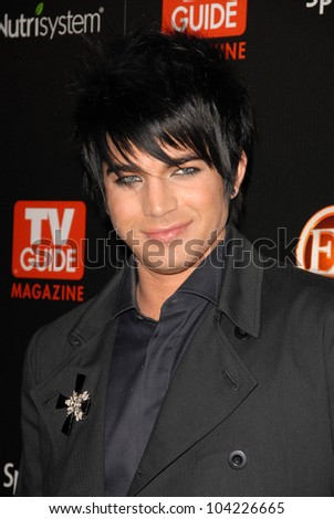 Adam Lambert at the TV GUIDE Magazine\'s Hot List Party, SLS Hotel, Los Angeles, CA. 11-10-09