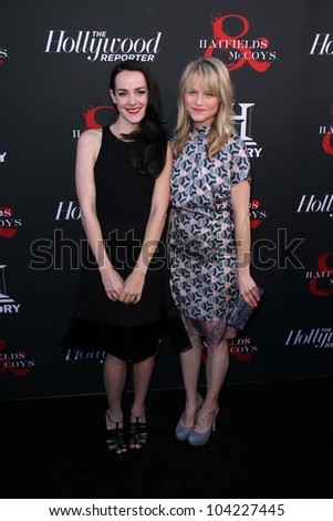 Jena Malone, Lindsay Pulsipher at the 