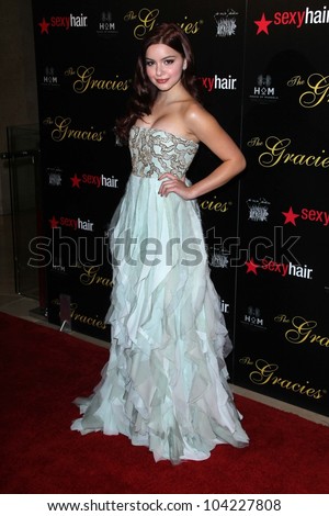 Ariel Winter at the 2012 Gracie Awards Gala, Beverly Hilton Hotel, Beverly Hills, CA 05-22-12