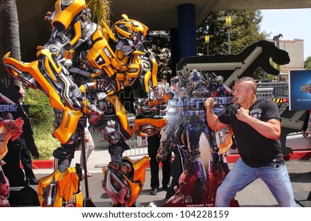 Chuck Liddell at the World Premiere Of Universal Studios Hollywood\'s \