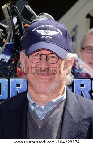 Steven Spielberg at the World Premiere Of Universal Studios Hollywood\'s \