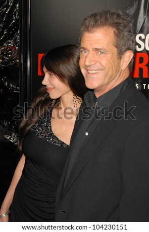 Mel Gibson and Oksana Grigorieva at the \