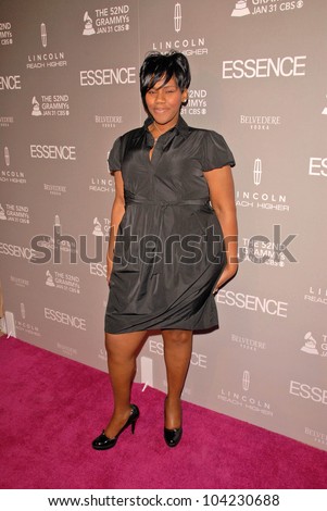 Kelly Price at the ESSENCE Black Women in Music celebration honoring Mary J. Blige, Sunset Tower Hotel, West Hollywood, CA. 01-27-10