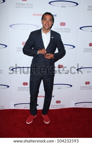 Jesse Williams at the 27th Anniversary Of Sports Spectacular, Century Plaza, Century City, CA 05-20-12