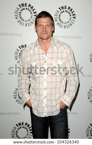 Bailey Chase  at the Saving Grace Season 3 Premiere and Discussion Panel. Paley Center for Media, Beverly Hills, CA. 06-13-09