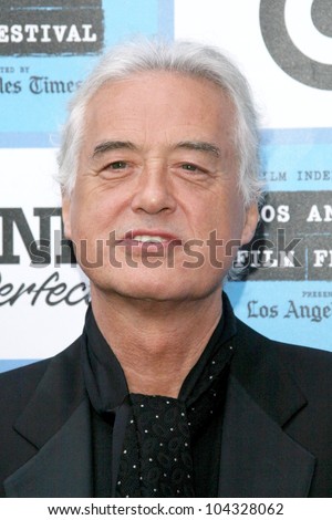 Jimmy Page at the Los Angeles Premiere of \'It Might Get Loud\'. Manns Festival Theatre, Westwood, CA. 06-19-09