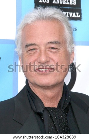 Jimmy Page at the Los Angeles Premiere of 'It Might Get Loud'. Manns Festival Theatre, Westwood, CA. 06-19-09
