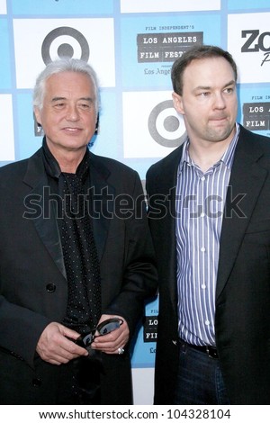 Jimmy Page and Thomas Tull  at the Los Angeles Premiere of \'It Might Get Loud\'. Manns Festival Theatre, Westwood, CA. 06-19-09