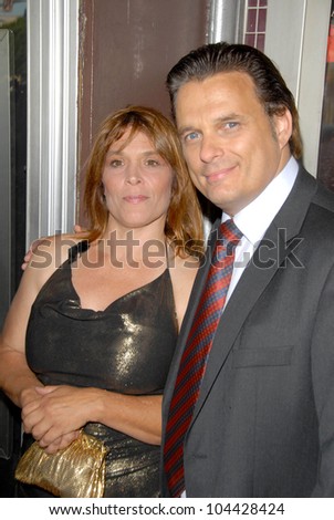 Calista Carradine and Damian Chapa  at the Los Angeles Charity Benefit Premiere of \'Bad Cop\'. Fairfax Cinemas, West Hollywood, CA. 07-09-09