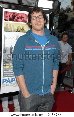 Andy Samberg  at the Los Angeles Screening of \'Paper Heart\'. Vista Theatre, Los Angeles, CA. 07-28-09