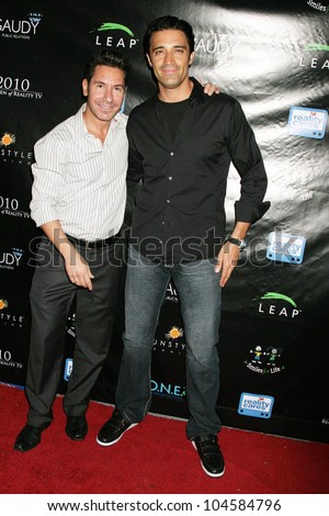 Todd Michael Krim and Gilles Marini at the Reality Cares Leap Foundation Benefit. Sunstyle Tanning Studio, West Hollywood, CA. 08-06-09