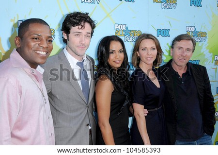Cast of \'Lie To Me\' at FOX\'s 2009 All Star Party. Lanham Huntington Hotel, Pasadena, CA. 08-06-09