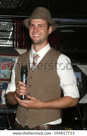 Bryce Fisher at a Charity Event Hosted By \'Leo\'s Love To Help\'. Aqua Lounge, Beverly Hills, CA. 08-27-09