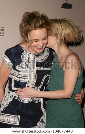 Jessica Lange and Drew Barrymore at Academy of Television Arts and Sciences\' \'Inside Grey Gardens\'. Leonard H. Goldenson Theatre, North Hollywood, CA. 04-17-09