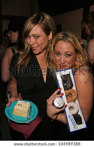 Jennifer Sky and Jennifer Blanc at Jennifer Blanc\'s Birthday Party. Amagi Night Club, Hollywood, CA. 04-21-09