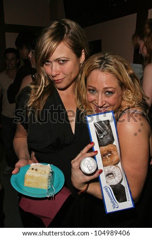 Jennifer Sky and Jennifer Blanc at Jennifer Blanc\'s Birthday Party. Amagi Night Club, Hollywood, CA. 04-21-09