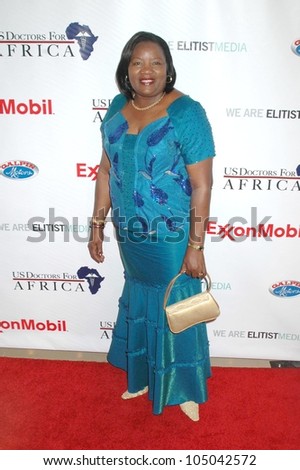 Ida Odinga at the The First Ladies of Africa Health Summit. Beverly Hilton, Beverly Hills, CA. 04-21-09