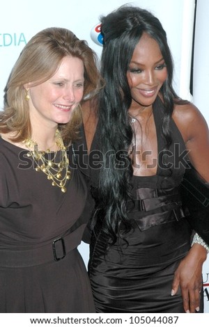 Sara Brown and Naomi Campbell  at the The First Ladies of Africa Health Summit. Beverly Hilton, Beverly Hills, CA. 04-21-09