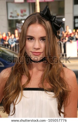 Christa B. Allen  at the World Premiere of \'Ghosts of Girlfriends Past\'. Grauman\'s Chinese Theatre, Hollywood, CA. 04-27-09