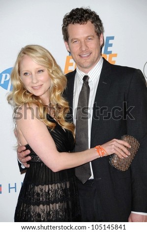 James Tupper and Anne Heche at the 16th Annual Race To Erase MS Gala 'Rock To Erase MS'. Hyatt Regency Century Plaza, Century City, CA. 05-08-09
