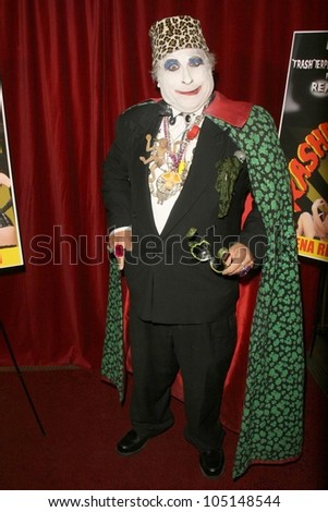 Count Smokula at the Los Angeles Premiere of \'Trasharella\'. Lions Gate Screening Room, Santa Monica, CA. 05-09-09