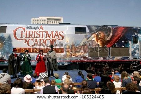 Atmosphere at the 'Disney's A Christmas Carol' Train Tour Kick Off. Union Station, Los Angeles, CA. 05-21-09