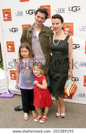 Gabriele Corcos with Debi Mazar and their family  at the Third Annual Kidstock Music and Arts Festival. Greystone Mansion, Beverly Hills, CA. 05-31-09