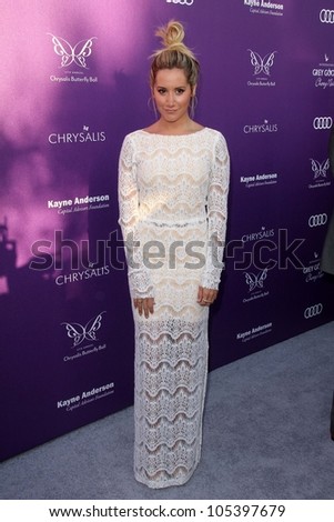 Ashley Tisdale at the 2012 Chrysalis Butterfly Ball, Private Location, Los Angeles, CA 06-09-12