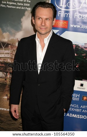 Christian Slater at the 4th Los Angeles Italia Film Fashion and Art Festival. Mann Chinese 6 Theatre, Hollywood, CA. 02-15-09