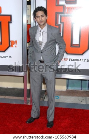 Adhir Kalyan at the World Premiere of 'Fired Up!'. Pacific Theaters Culver Stadium 12, Culver City, CA. 02-19-09