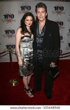 Jeff Conaway and wife Kerri  at the 19th Annual Night Of 100 Stars Gala. Beverly Hills Hotel, Beverly Hills, CA. 02-22-09