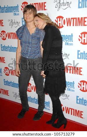 Daniela Sea and Marlee Matlin at the farewell party for final season of \'The L Word\'. Cafe La Boheme, West Hollywood, CA. 03-03-09